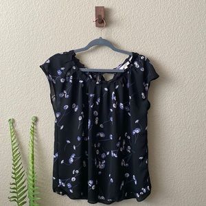 LC Lauren Conrad Floral Bouse